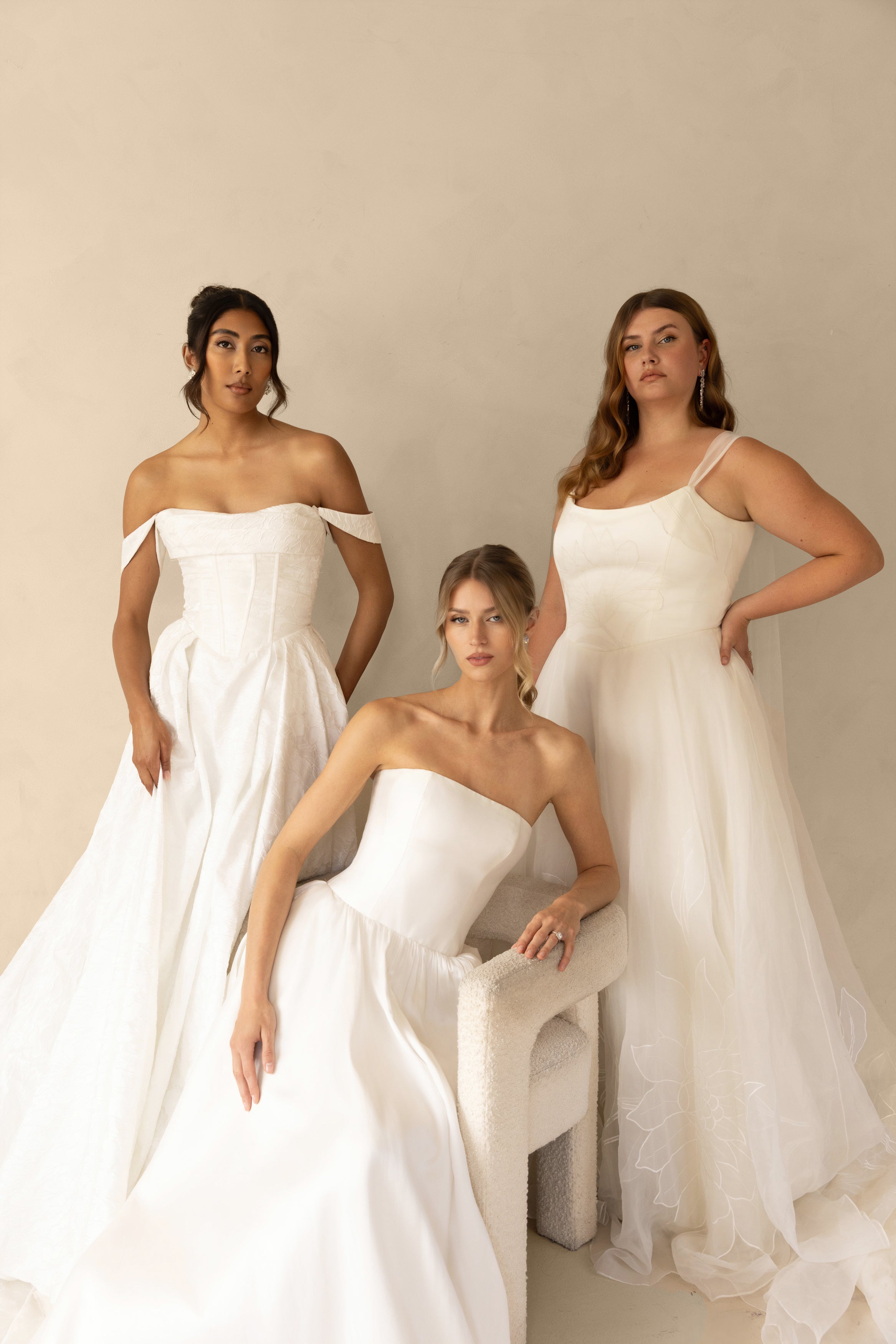 modern wedding dress boutique in Vancouver and Calgary
