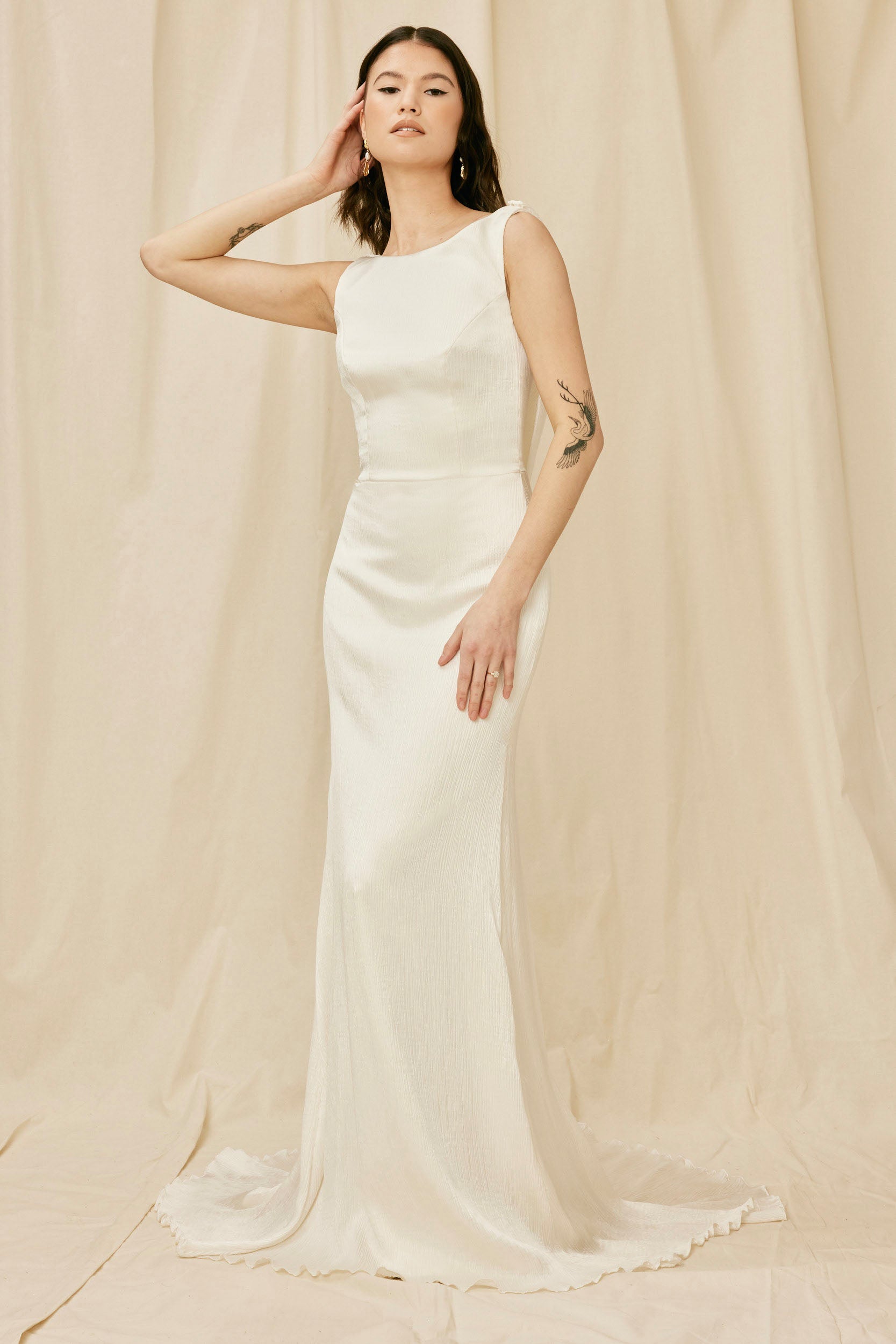 adele mermaid dress The Adele Maxi Dress in Pale Pink