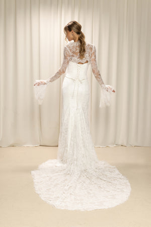 Chorded Lace Bolero (Bell Cuff)