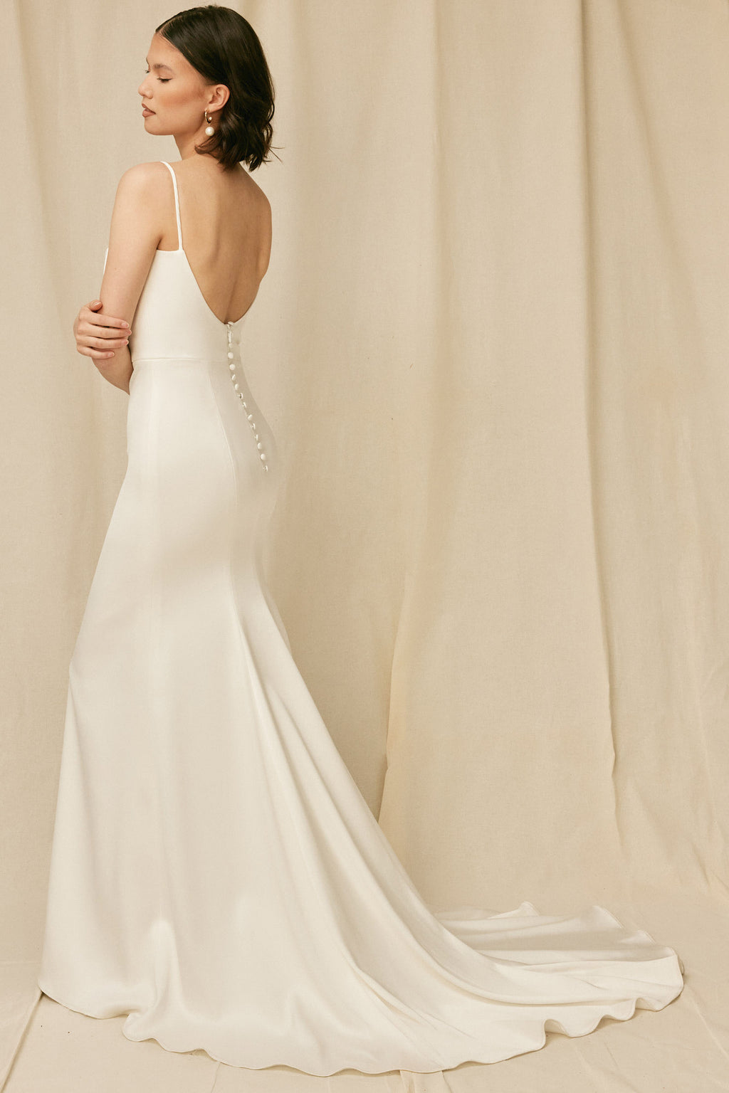 addison modern minimalist wedding dress product info and reviews Addison Modern Minimalist Wedding Dress