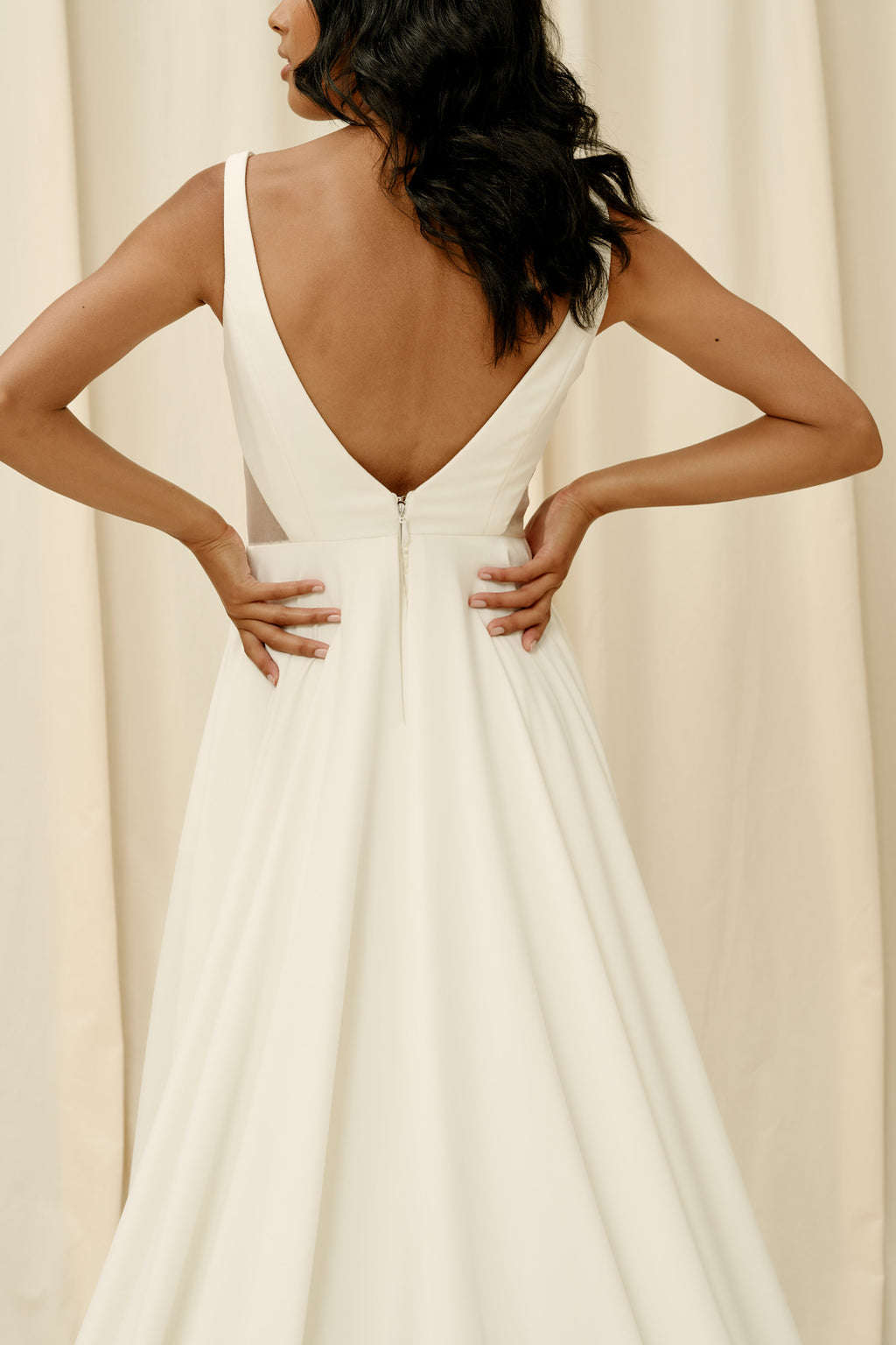 Crepe wedding dresses in Vancouver