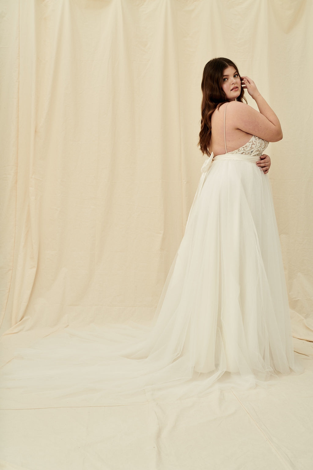 SARAH plus size wedding dress